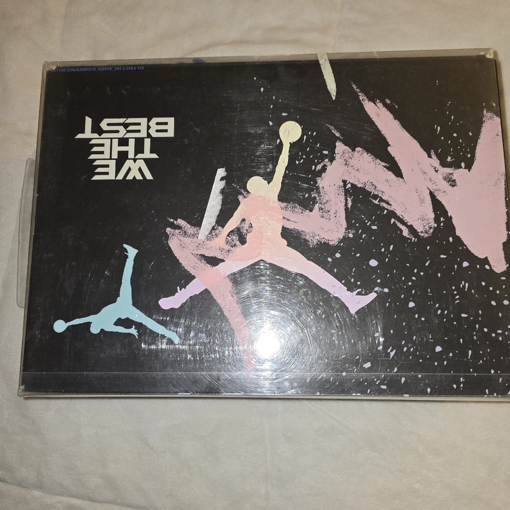 Size 9- Jordan 5 Retro x DJ Khaled We The Best - Crimson Bliss 2022 New With Box - Picture 11 of 12